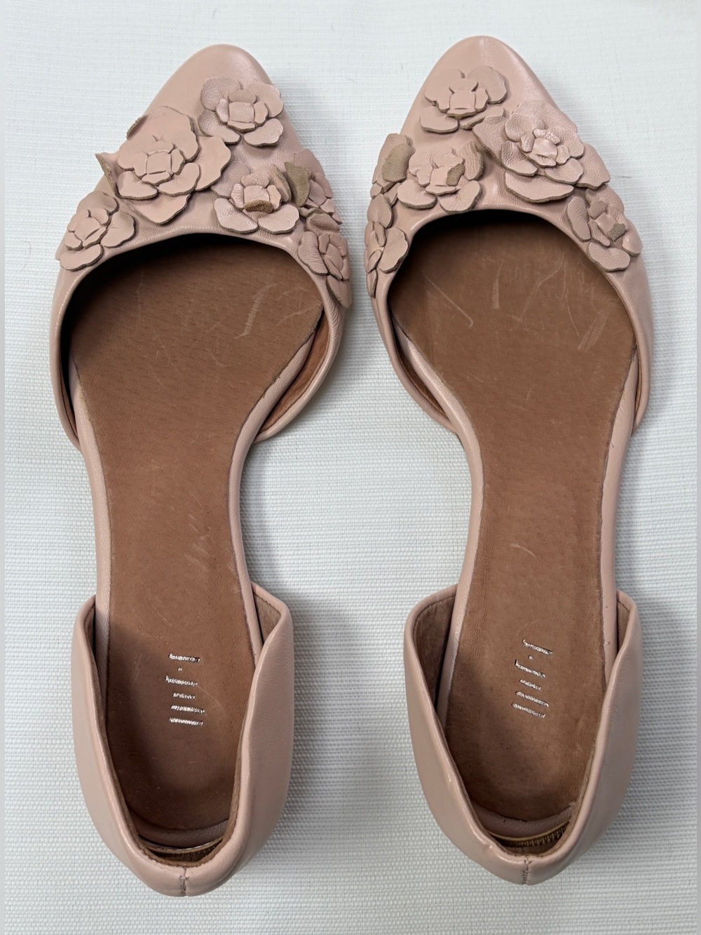 J. Jill Mirabelle Leather D’Orsay Flats